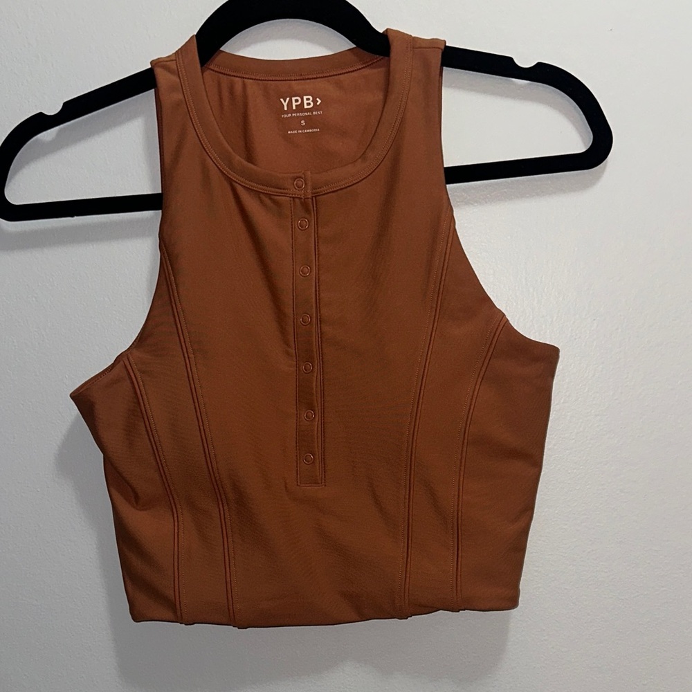 YPB Women's Crop Tank Top